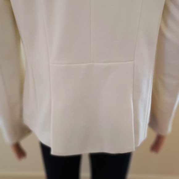 Kim Rogers Atlas Ivory Fully Lined Blazer Size M NWT - Picture 5 of 9